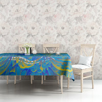 Father's Day Tuvalu Tablecloth Special Dad Polynesia Paradise