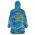 Father's Day Tuvalu Wearable Blanket Hoodie Special Dad Polynesia Paradise