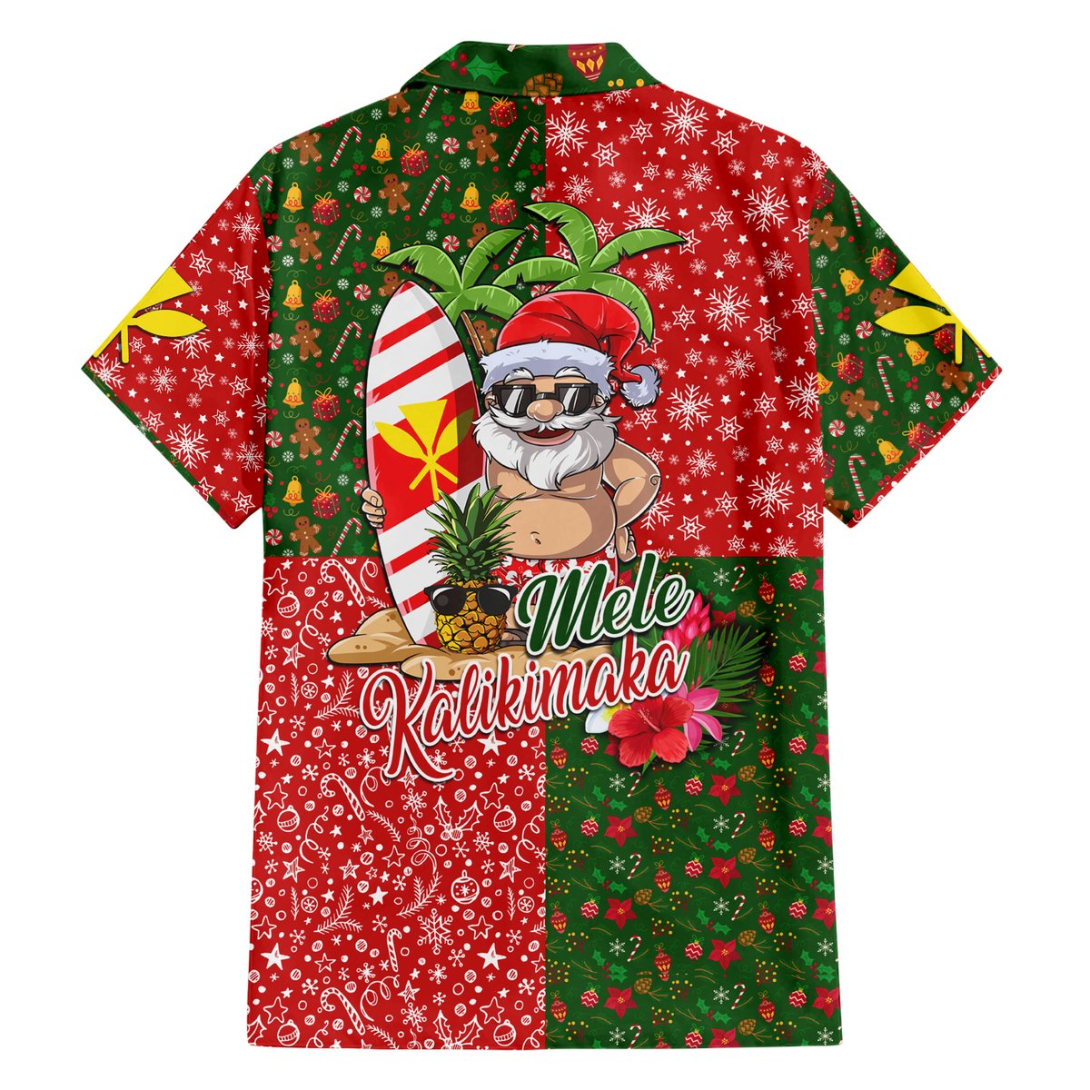 Hawaii Christmas Hawaiian Shirt Mele Kalikimaka Kanaka Maoli DT02 - Polynesian Pride
