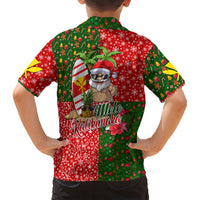 Hawaii Christmas Kid Hawaiian Shirt Mele Kalikimaka Kanaka Maoli DT02 - Polynesian Pride