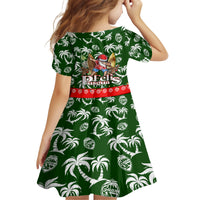 Guam Christmas Family Matching Puletasi Dress and Hawaiian Shirt Felis Pusgua Tropical Xmas Patterns DT02 - Polynesian Pride