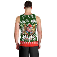 Guam Christmas Men Tank Top Felis Pusgua Tropical Xmas Patterns DT02 - Polynesian Pride