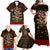 Meri Kirihimete New Zealand Family Matching Off Shoulder Maxi Dress and Hawaiian Shirt Christmas Kiwi Maori DT02 - Polynesian Pride