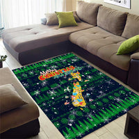 Merry Christmas New Zealand Area Rug Xmas Travel Map DT02 - Polynesian Pride
