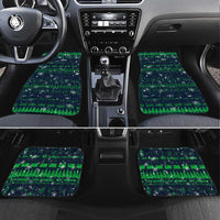 Merry Christmas New Zealand Car Mats Xmas Travel Map - Polynesian Pride