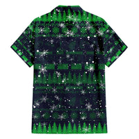 Merry Christmas New Zealand Family Matching Off Shoulder Short Dress and Hawaiian Shirt Xmas Travel Map DT02 - Polynesian Pride