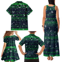 Merry Christmas New Zealand Family Matching Tank Maxi Dress and Hawaiian Shirt Xmas Travel Map DT02 - Polynesian Pride