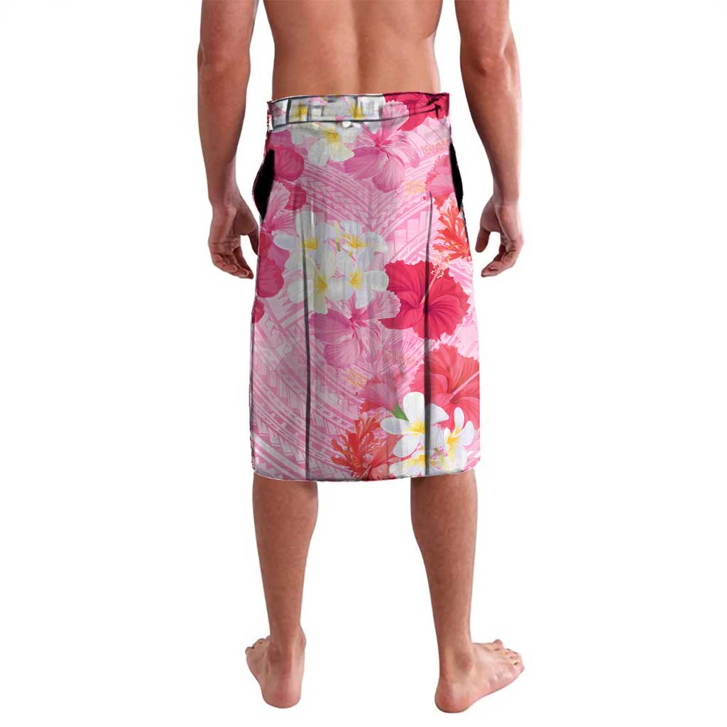 Butterfly Polynesia Breast Cancer Lavalava Nobody Fights Alone Pink Out Tropical Hibiscus