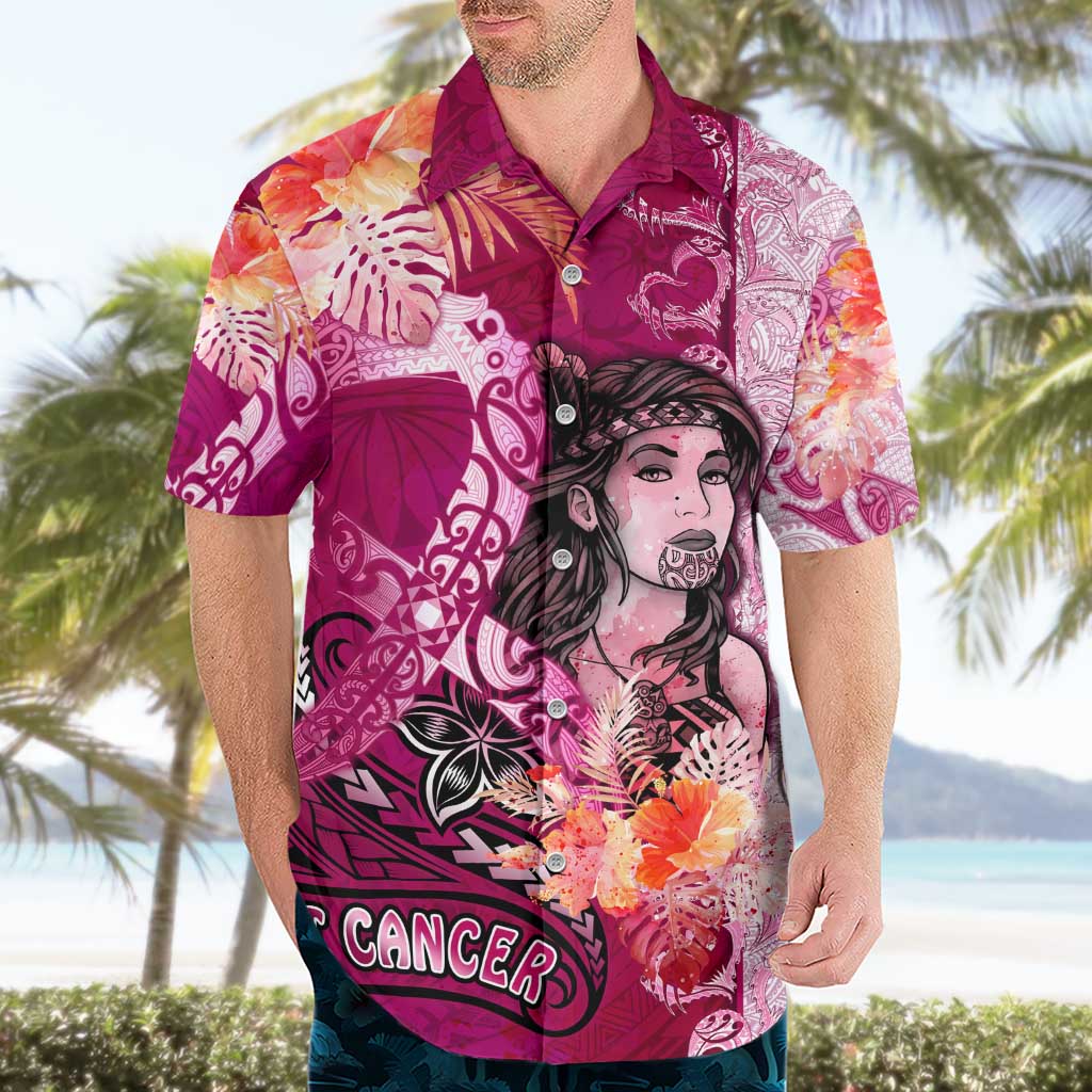 Breast Cancer New Zealand Hawaiian Shirt Maori Aotearoa Girl Pink Out DT02 - Polynesian Pride