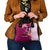 Breast Cancer New Zealand Shoulder Handbag Maori Aotearoa Girl Pink Out