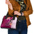 Breast Cancer New Zealand Shoulder Handbag Maori Aotearoa Girl Pink Out