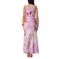 Breast Cancer Polynesian Family Matching Tank Maxi Dress and Hawaiian Shirt I Can Do All Things Through Christ DT02 - Polynesian Pride