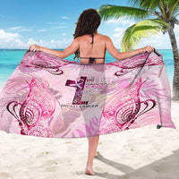 Breast Cancer Polynesian Sarong I Can Do All Things Through Christ