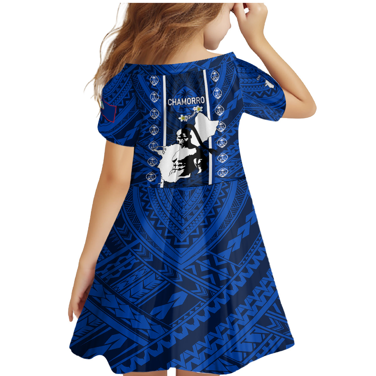 Guam Chamorro Warrior Family Matching Mermaid Dress and Hawaiian Shirt Traditional Tribal Patterns DT02 - Polynesian Pride