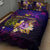 Wallis and Futuna Quilt Bed Set Whale Hibiscus Polynesian
