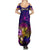 Wallis and Futuna Summer Maxi Dress Whale Hibiscus Polynesian