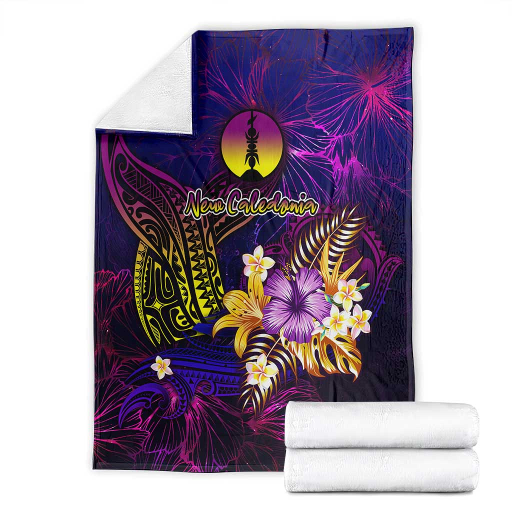 New Caledonia Blanket Whale Hibiscus Polynesian
