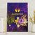 New Caledonia Canvas Wall Art Whale Hibiscus Polynesian