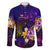 New Caledonia Family Matching Long Sleeve Bodycon Dress and Hawaiian Shirt Whale Hibiscus Polynesian