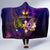 New Caledonia Hooded Blanket Whale Hibiscus Polynesian