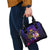 New Caledonia Shoulder Handbag Whale Hibiscus Polynesian