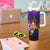 New Caledonia Tumbler With Handle Whale Hibiscus Polynesian
