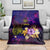 Tahiti French Polynesia Blanket Whale Hibiscus Polynesian