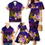 Tahiti French Polynesia Family Matching Mermaid Dress and Hawaiian Shirt Whale Hibiscus Polynesian