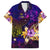 Tahiti French Polynesia Family Matching Puletasi and Hawaiian Shirt Whale Hibiscus Polynesian
