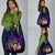 Tahiti French Polynesia Grocery Bag Whale Hibiscus Polynesian