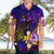 Tahiti French Polynesia Hawaiian Shirt Whale Hibiscus Polynesian