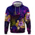Tahiti French Polynesia Hoodie Whale Hibiscus Polynesian