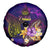 Tahiti French Polynesia Spare Tire Cover Whale Hibiscus Polynesian