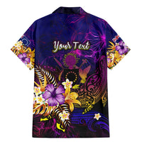 Cook Islands Family Matching Mermaid Dress and Hawaiian Shirt Whale Hibiscus Polynesian DT02 - Polynesian Pride