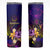 Cook Islands Skinny Tumbler Whale Hibiscus Polynesian