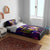 Nauru Bedding Set Whale Hibiscus Polynesian