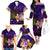 Nauru Family Matching Off The Shoulder Long Sleeve Dress and Hawaiian Shirt Whale Hibiscus Polynesian