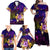 Nauru Family Matching Off Shoulder Maxi Dress and Hawaiian Shirt Whale Hibiscus Polynesian