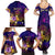 Nauru Family Matching Summer Maxi Dress and Hawaiian Shirt Whale Hibiscus Polynesian