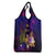 Nauru Grocery Bag Whale Hibiscus Polynesian