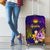 Nauru Luggage Cover Whale Hibiscus Polynesian