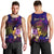 Nauru Men Tank Top Whale Hibiscus Polynesian