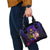 Nauru Shoulder Handbag Whale Hibiscus Polynesian