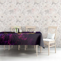 Nauru Tablecloth Whale Hibiscus Polynesian