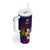Nauru Tumbler With Handle Whale Hibiscus Polynesian