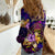 Nauru Women Casual Shirt Whale Hibiscus Polynesian