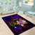 Tuvalu Area Rug Whale Hibiscus Polynesian