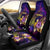 Tuvalu Car Seat Cover Whale Hibiscus Polynesian