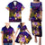 Tuvalu Family Matching Puletasi and Hawaiian Shirt Whale Hibiscus Polynesian