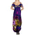Tuvalu Family Matching Summer Maxi Dress and Hawaiian Shirt Whale Hibiscus Polynesian